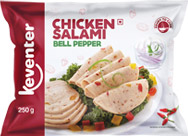 Keventer Chicken Salami Bell Pepper 250 gm