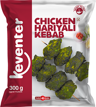 Keventer Chicken Hariyali Kebab 