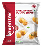 Keventer Chilly Garlic Potato Shots 240 gm