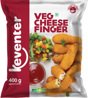 Keventer Veg Cheese Finger 400 gm