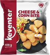 Keverteer Cheese & Corn Bite 400 gm