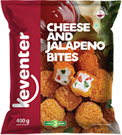 Keventer Cheese and Jalepeno Bites 400 gm