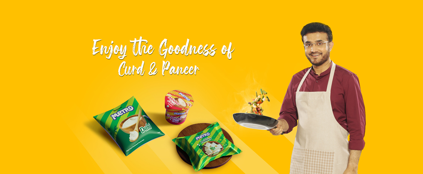 Enjoy the Goodness of Keventer Metro Curd & Paneer