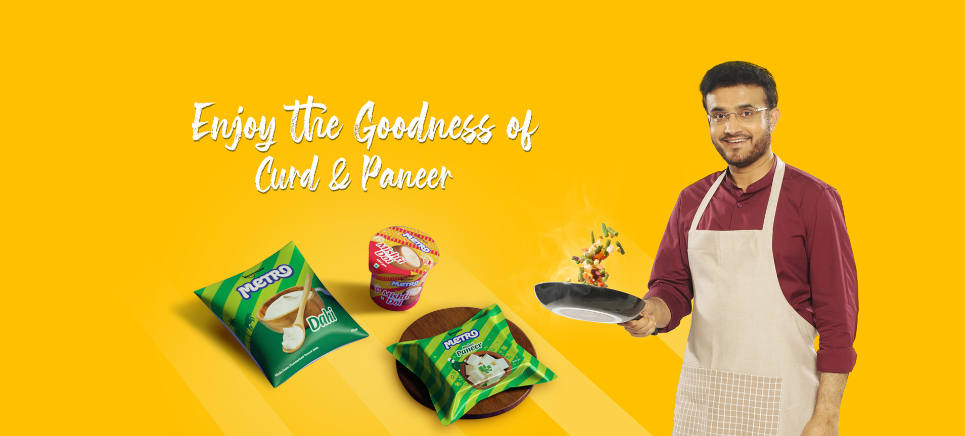 Enjoy the Goodness of Keventer Metro Curd & Paneer