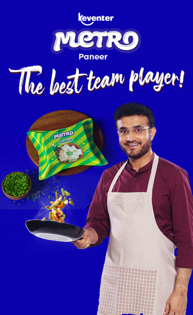 Keventer Metro Paneer - the Best Team Player