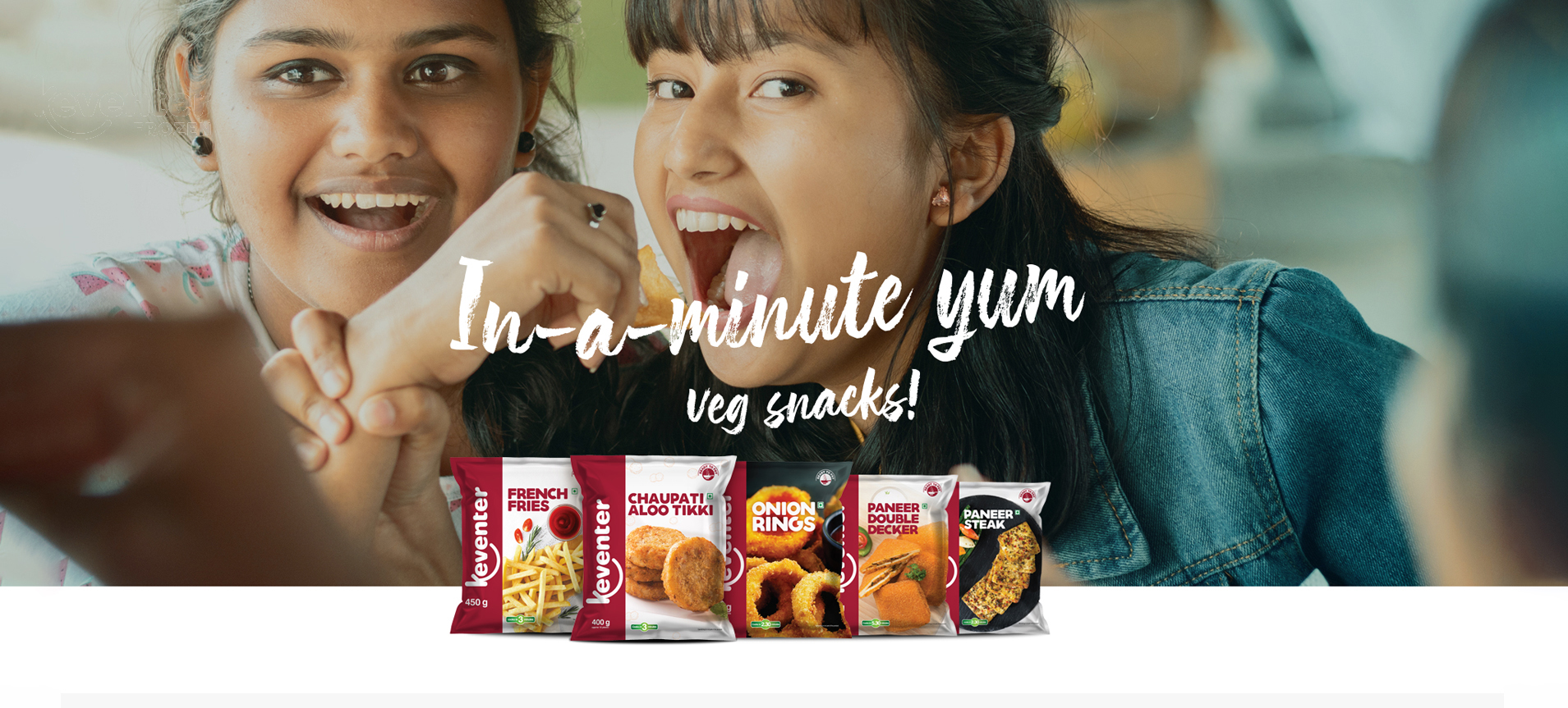 Yummy Veg Snacks in a Minute - Keventer