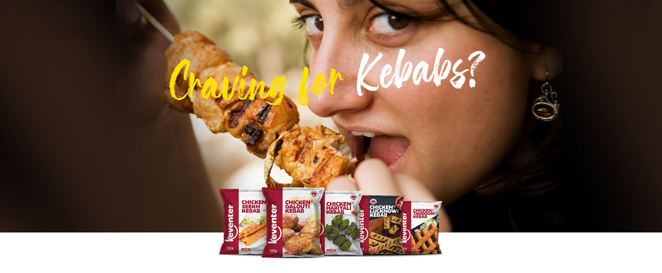 Cravings for Kebabs - Keventer