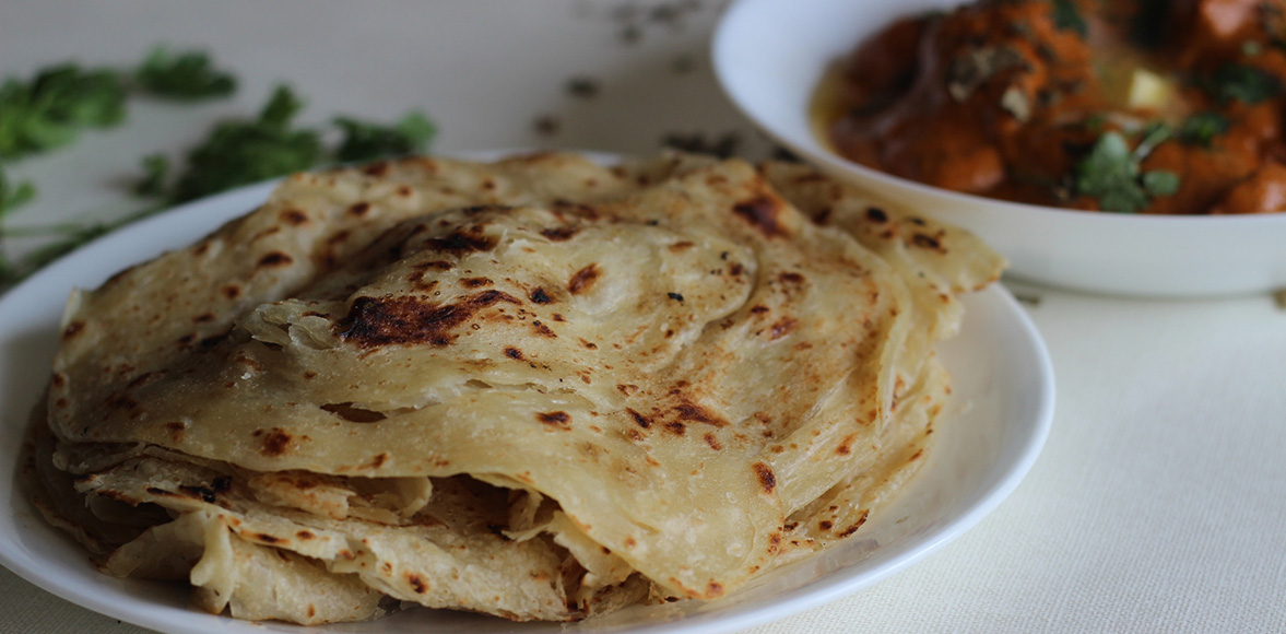 Cook Malabar Paratha with Lobia Gravy Easily - Keventer