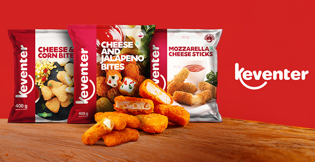 Different Flavors of Chessy Frozen Snacks - Keventer