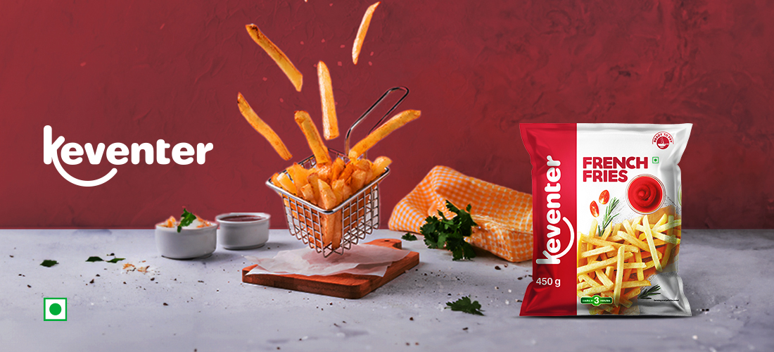 Ready-to-Cook French fries - Keventer